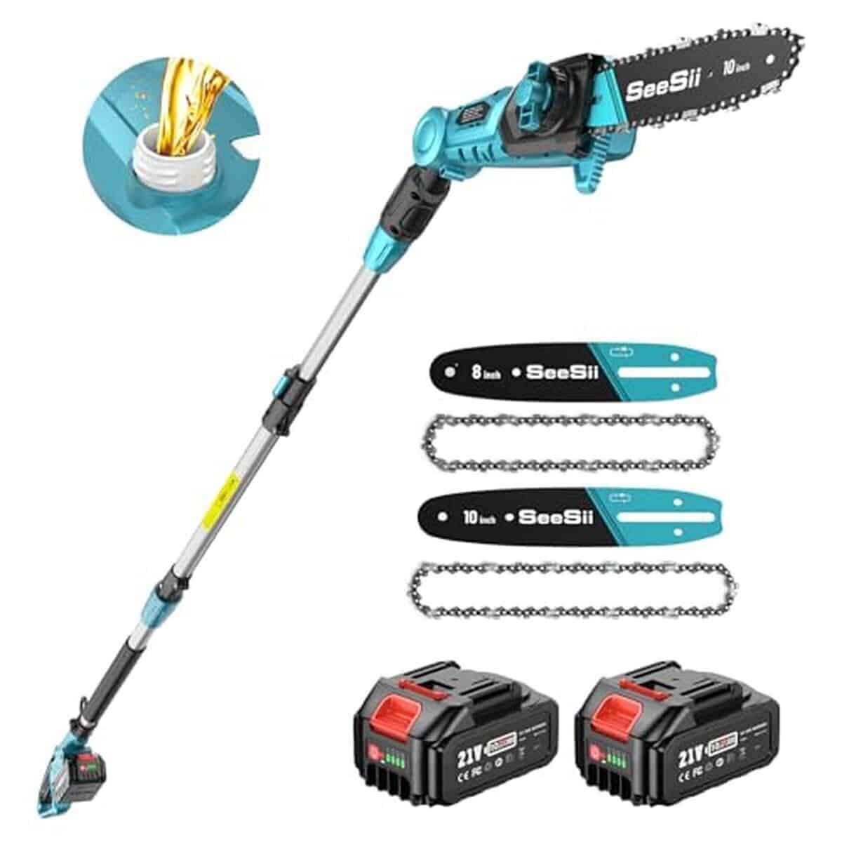 Test : élagueuse télescopique SEESII pour une coupe parfaite des branches