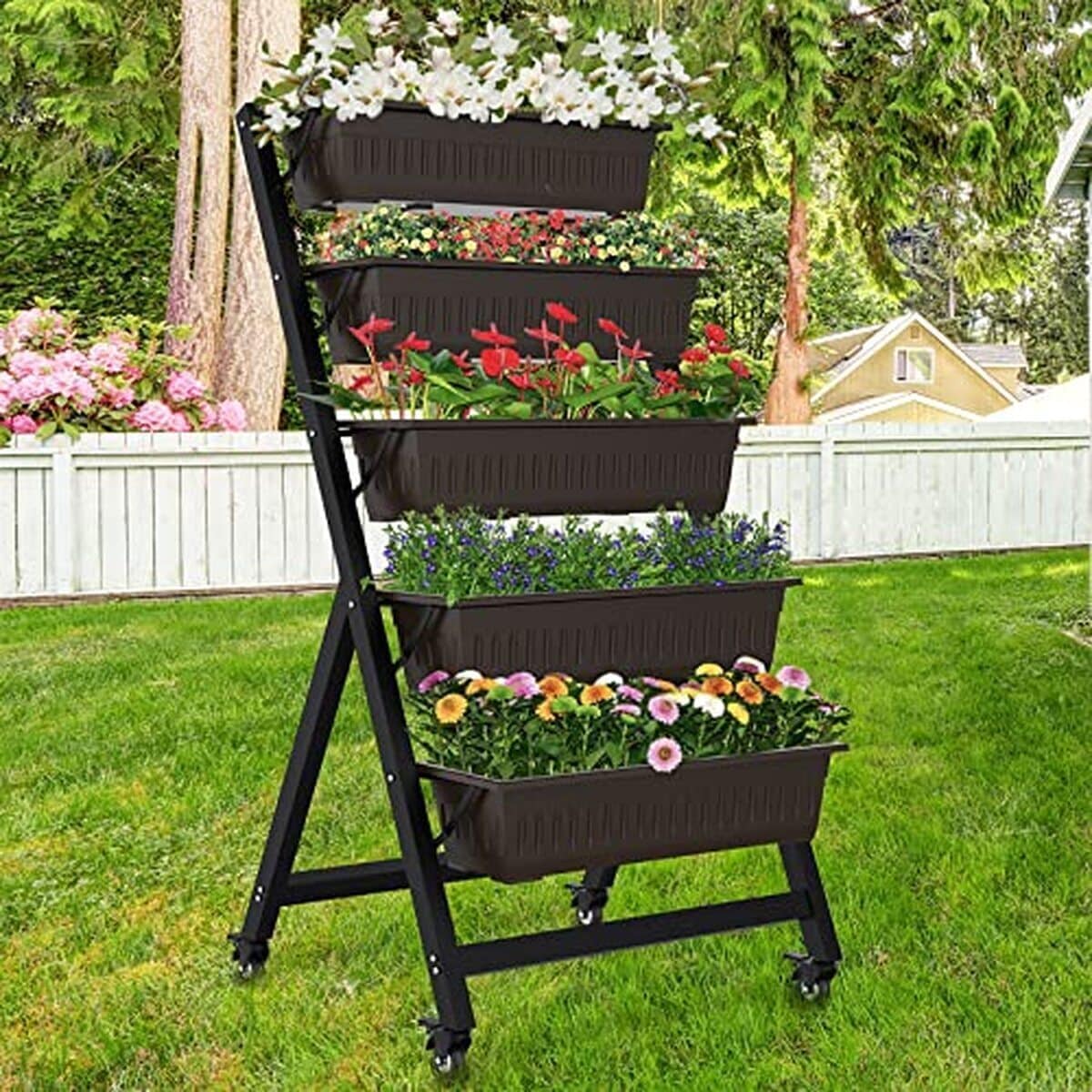 Test : jardinière verticale surélevée G TALECO Gear à 5 niveaux