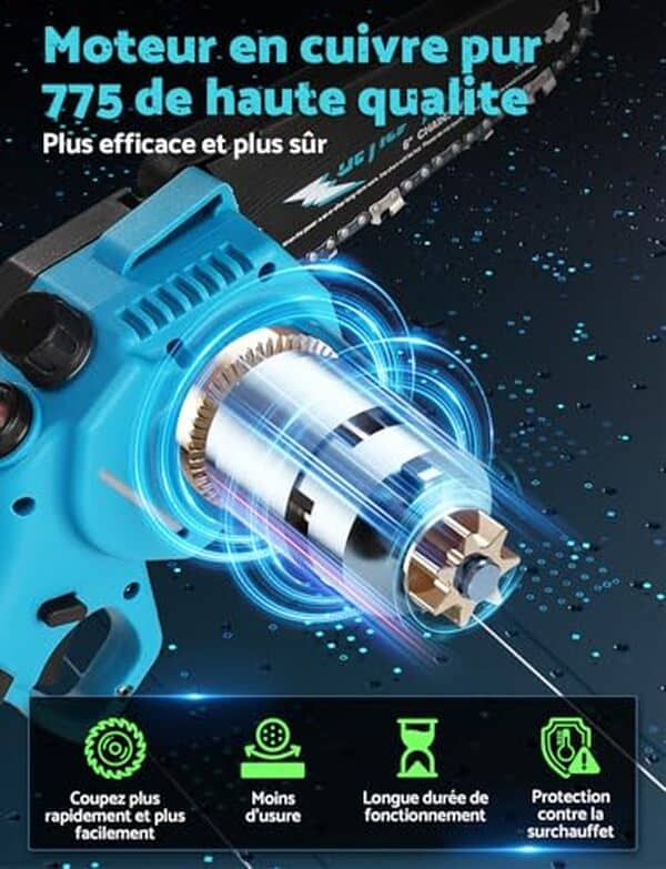 Découvrez notre test complet de la mini tronçonneuse Detlev Pro 6 pouces : autonomie, performance et praticité. Idéale pour vos travaux de jardinage et bricolage.