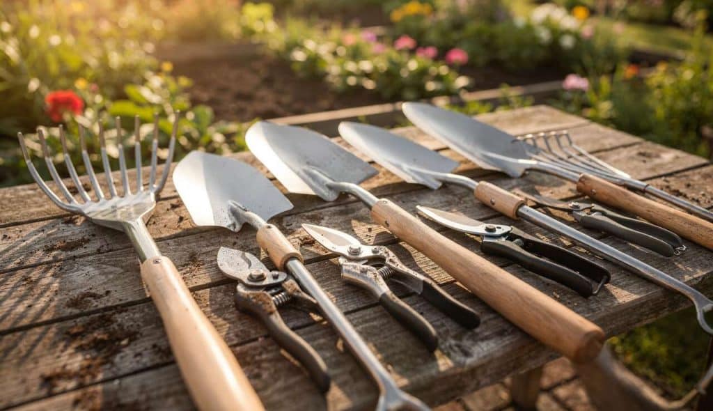Entretien des outils de jardinage : guide pratique
