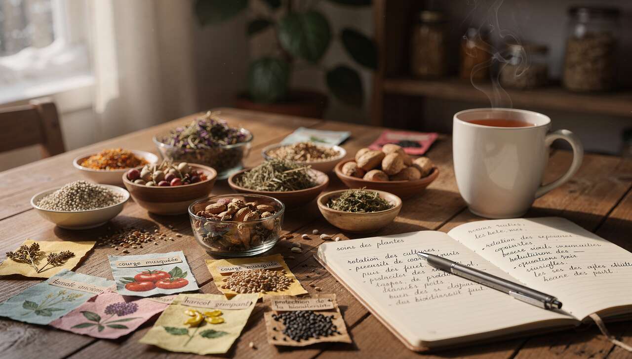 La saison hivernale : un moment propice pour &eacute;changer des graines