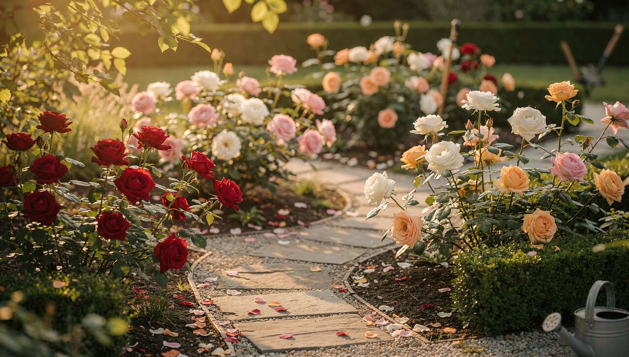 Les rosiers : d&eacute;coration id&eacute;ale pour votre jardin