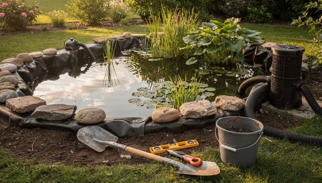 Comment installer un bassin dans son jardin ?