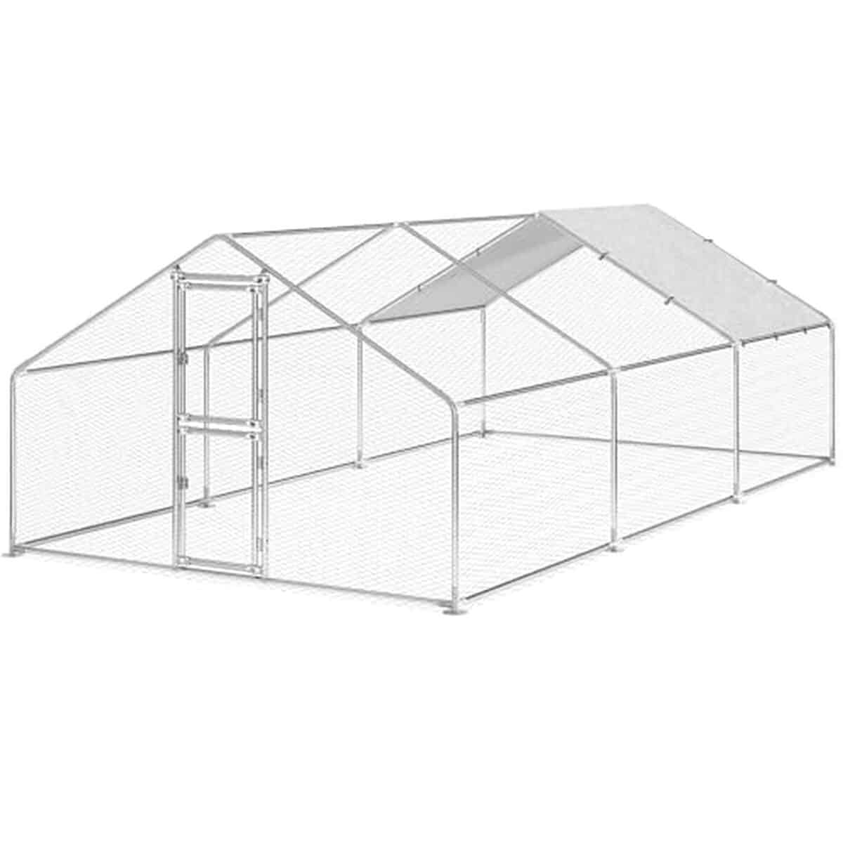 Test du poulailler XXL YITAHOME : enclos sécurisé pour 10 poules