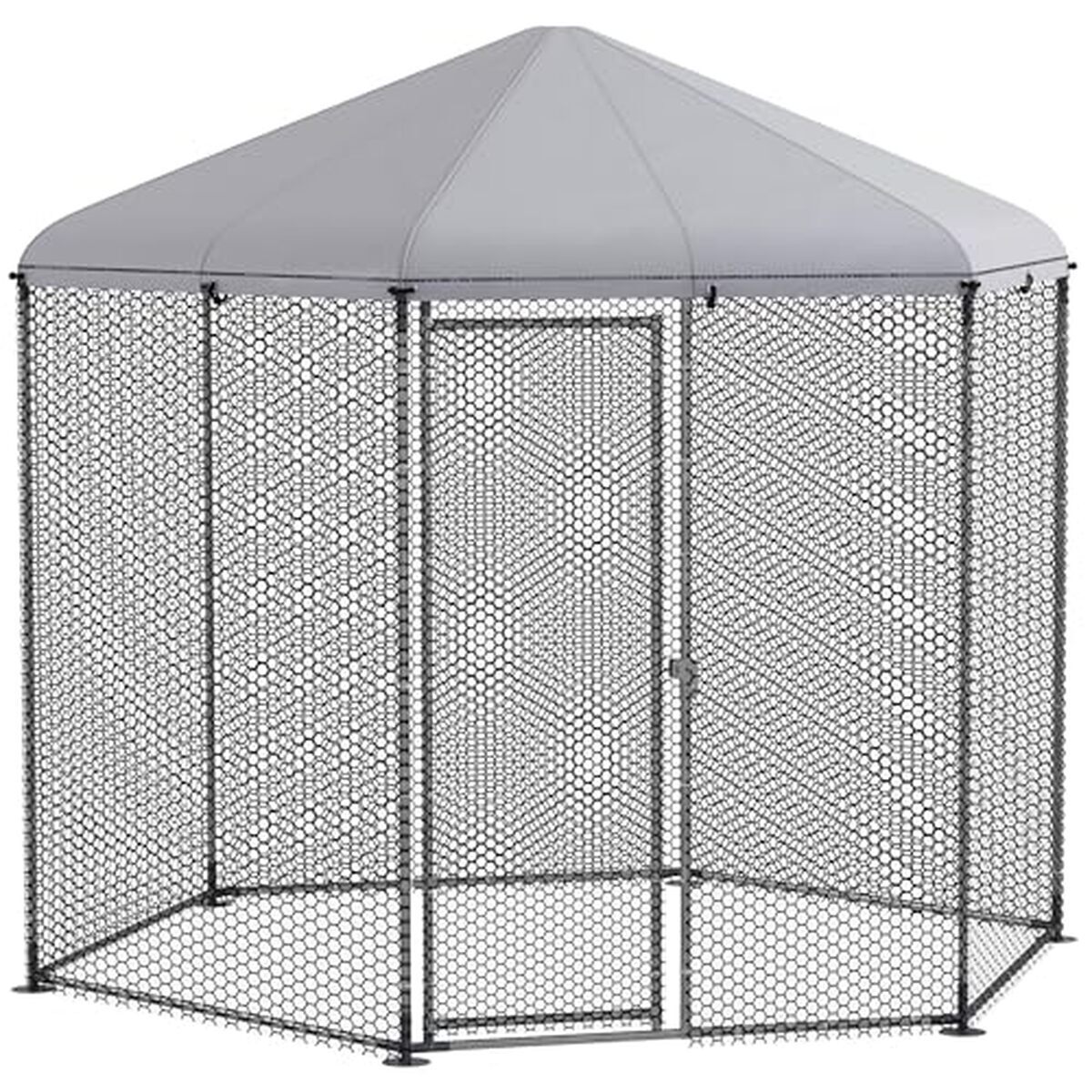 Test : enclos hexagonal PawHut pour 5 à 8 poules