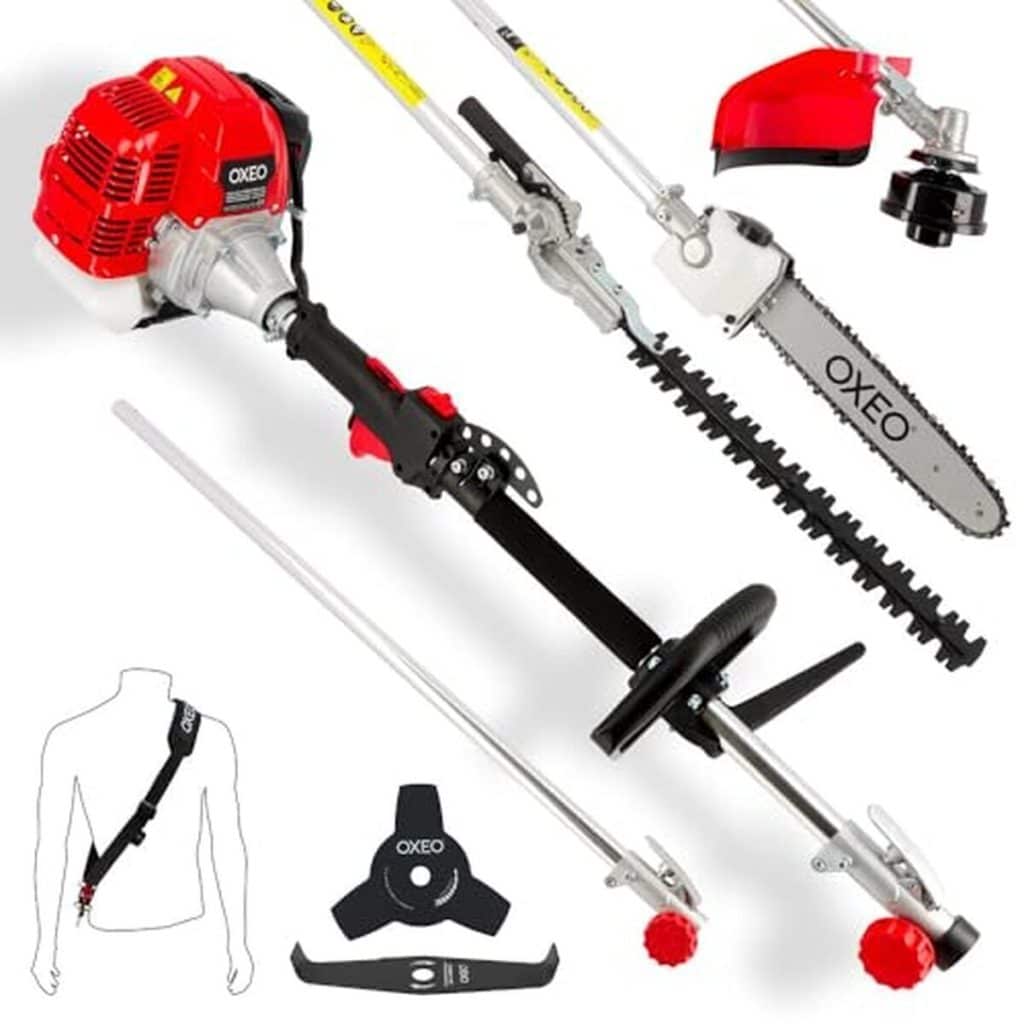 Test : outil thermique multifonction 4en1 51, 7 cm³ 3cv