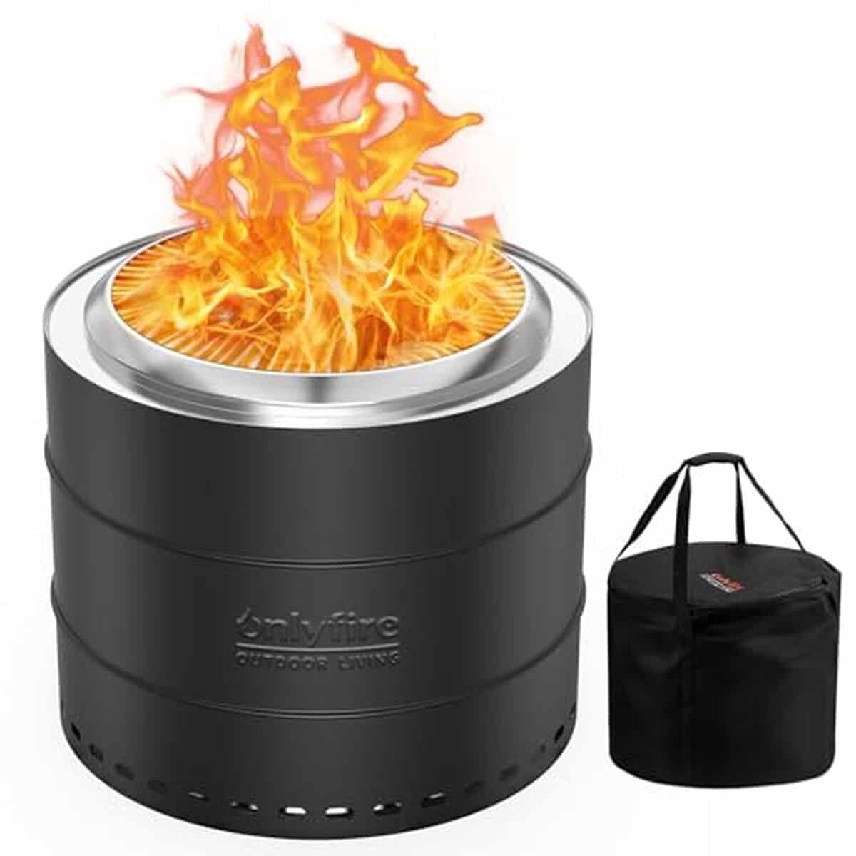 Test du brasero onlyfire 50cm : performance et design pour l'extérieur